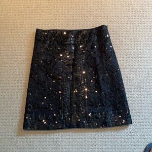 Black sequin skirt Tory Burch